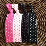 The Spotted Elastic Hair Ties (and Bracelets)..