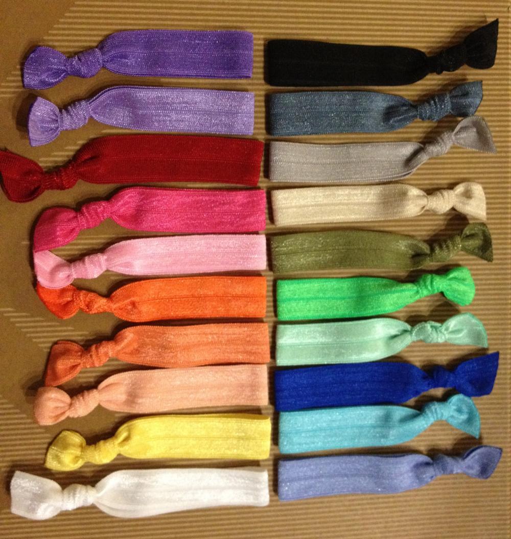4 Solid Elastic Hair Ties And Bracelets On Luulla