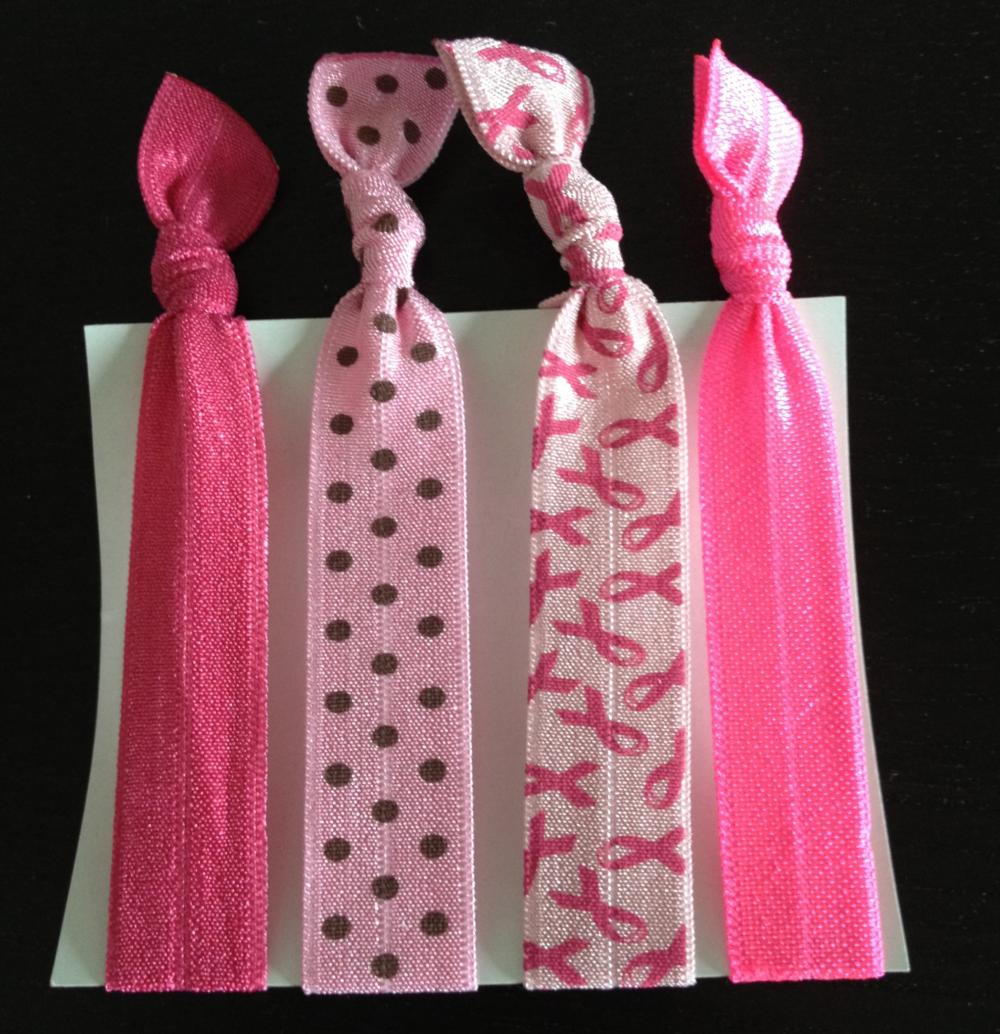The Pink Elastic Hair Ties (and Bracelets) Collection